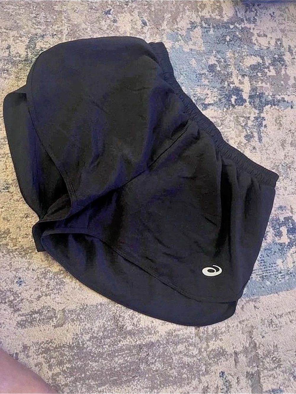 ASICS Black Athletic Joggers Size Large